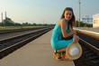 attractive girl waiting somebody attractive girl waiting somebody