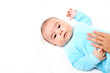 Portrait of an infant baby boy