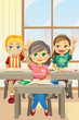 Kids in classroom