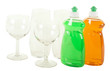 Dishwashing Liquid with Glasses