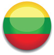 lithuania flag in a button