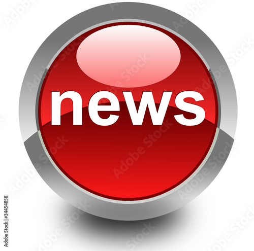 Vector: News glossy icon News glossy icon