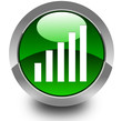 Histogram glossy icon