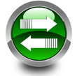 Data transfer glossy icon