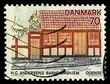Postage stamp.