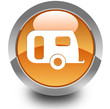Roulotte glossy icon