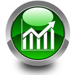 Trend glossy icon