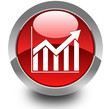 Trend glossy icon