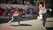Women team dance clip