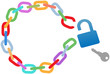 Breakout unlock broken circle chain escape