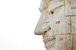 Huge Buddha image face underconstruction Huge Buddha image face underconstruction
