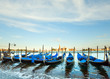 Venice gondolas