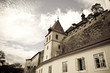 Villaggio medioevale con castello Villaggio medioevale con castello