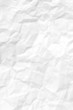 White Crumpled paper