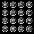 Vector: glossy icons glossy icons