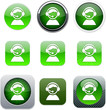 Operator green app icons.