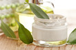 botte of organic cream