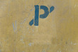 the P graffiti