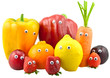 fruits et légumes amis