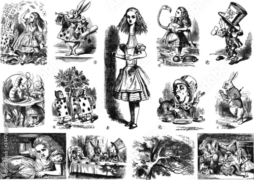 Illustration: Alice in Wonderland Alice in Wonderland