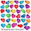 36 ways to say "I love you"
