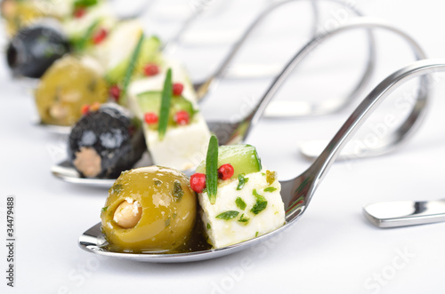 Foto: Griechische Appetithäppchen Griechische Appetithäppchen