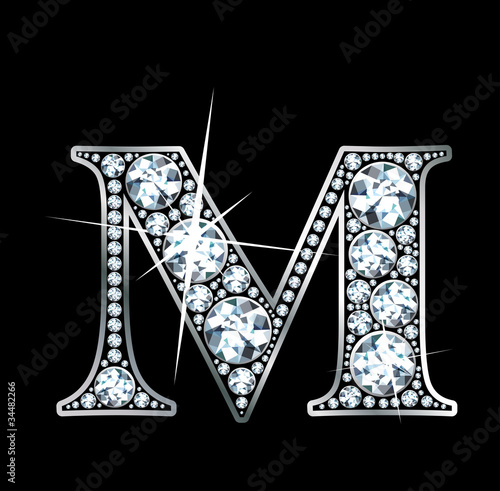 Vector: Diamond "M" Diamond "M"