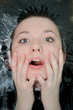 woman in the water