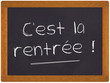 Ardoise : c'est la rentrée des classes !