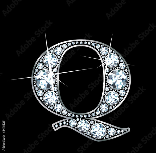 Vector: Diamond "Q" Diamond "Q"