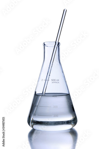Photo: Labotarory Flask with Stirrer Labotarory Flask with Stirrer