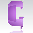 letter G from the paper