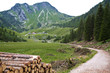 Die Rotwand im Mangfallgebirge (bayrische Alpen)