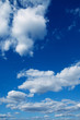 Cloudy blue sky