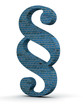 Paragraph Backstein Blau Paragraph Backstein Blau