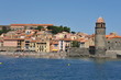 Le village de Collioure et Notre dame des Anges