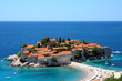 Sveti Stefan in daylight