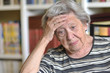 Photographie : Sad Senior Woman XL