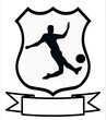 Vector: Soccer Sport Shield Soccer Sport Shield