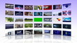 Wall Monitor 3, Green Screen, With Alpha Channel - HD1080