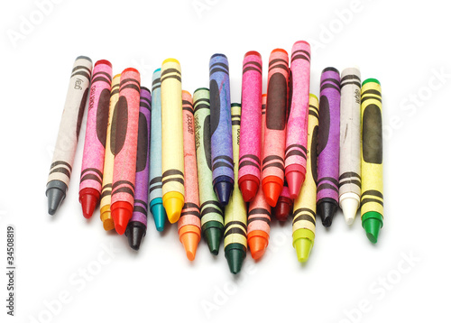 Photo: wax crayons wax crayons