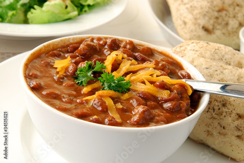 Photo: Chili with meat Chili with meat