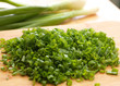 Sliced ​​green onions