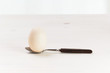 spoon and egg