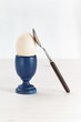 spoon and egg