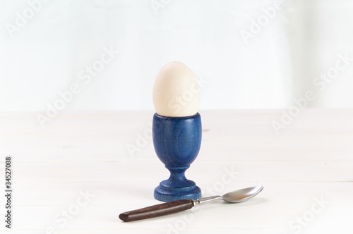 Photo: spoon and egg spoon and egg