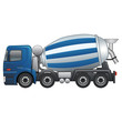 Betonmischfahrzeug