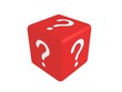 question cube faq concept