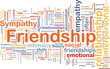 Friendship background concept
