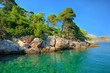 Gorgeous aquamarine scenery